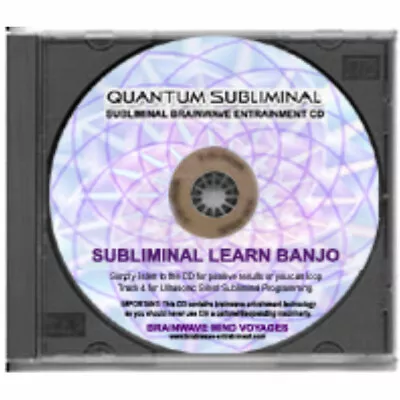 Subliminal Learn Banjo- Playing Sleep Learning Aid • $11.99