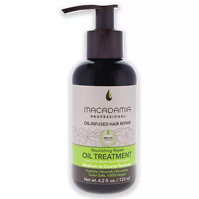 Nourishing Moisture Oil Treatment By Macadamia For Unisex - 4.2 Oz Treatment • $25.26