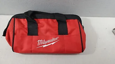 Milwaukee 13  X 6  X 7  Small Heavy Duty Contractors Tool Bag Tote Case M12 M18 • $9.95