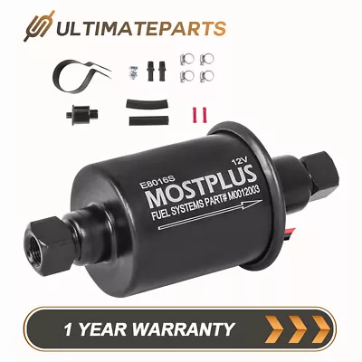 Universal 2.5 To 4.5 PSI Electric Fuel Pump Gas Diesel Marine Carbureted 12V • $17.88