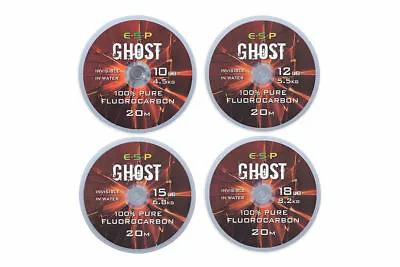£9.95 • Buy Esp Ghost Fluorocarbon 12lb