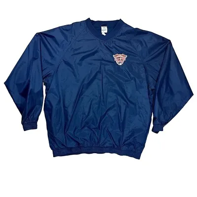 Vintage 2005 Detroit Tigers All Star Game Adidas Windbreaker Size XXL Blue • $70