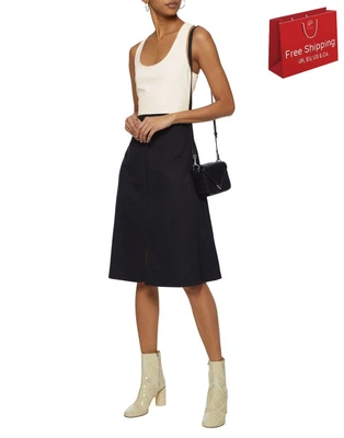 £79.99 • Buy RRP€710 ACNE STUDIOS A-Line Dress DE34 US4 UK8 S Two-Tone Split Hem