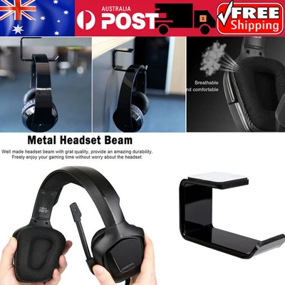 $10.75 • Buy RGB Wired Gaming Headset Microphone 3.5mm AUX USB Headphone/Headphone Hanger AU