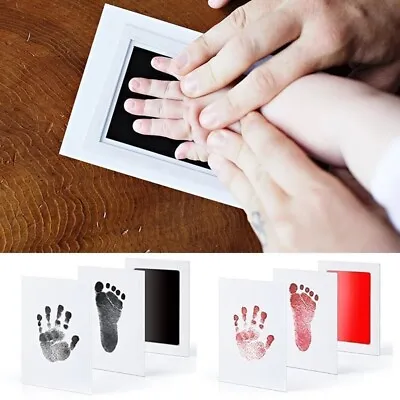 £3.75 • Buy Inkless Contact Baby Hand Foot Print Kit Keepsake New Born Footprint Handprint