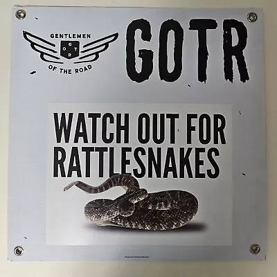 Mumford & Sons Gentlemen Of The Road Salida CO Poster Watch Out For Rattlesnakes • $844.20