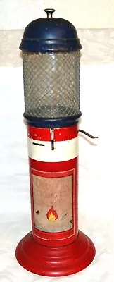 1930s Oronite Lighter Fluid Dispenser Coin Op Machine 16” Tall Standard Oil • $750