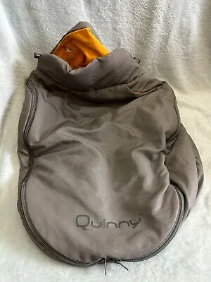 Quinny Grey Car Seat Cosy Toes Footmuff • £12.50
