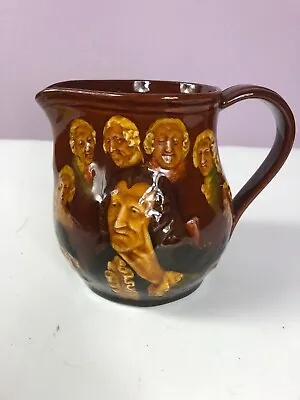 RARE 1930’s ROYAL DOULTON CHARLES DICKENS THEMED MEMORIES KINGSWARE JUG Pitcher • $145.99