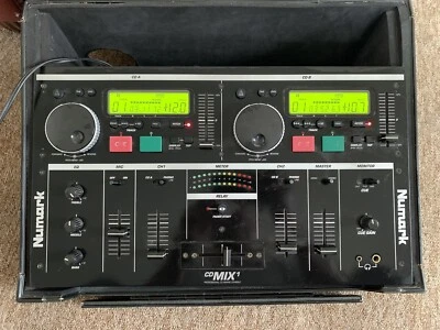 £200 • Buy NUMARK CDMIX1 PROFESSIONAL CDJ DJ CONSOLE.  And Comes With The Flying Case