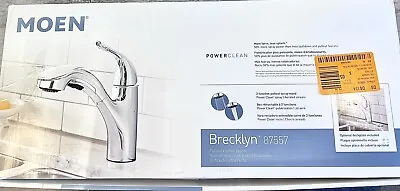 Moen 87557 Brecklyn Pull-Out Sprayer Kitchen Faucet - Chrome • $72.99