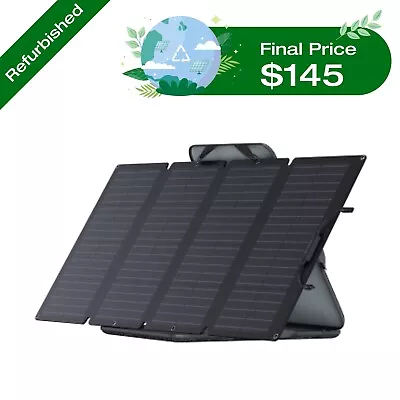 EcoFlow 160W Portable Solar Panel For Power Station IP68 Certified Refurbished • $171