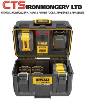 £215 • Buy DeWalt DWST83470-GB Toughsystem 2.0 Charger Box Charging Batteries 18V Stackable