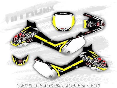 NitroMX Graphic Kit For SUZUKI JR 80 2001 2002 2003 2004 Motocross Decal Sticker • $220.63