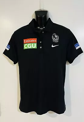 Collingwood Magpies AFL Football Ladies Replica Nike Media Polo Shirt Size XL • $30