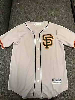 MLB SF Giants Men's Majestic Jersey Size Medium Grey Alternate • $150