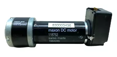 Maxon 118752 Dc Motor 24v W/ Maxon 338648 Gear Head (switzerland) • $140