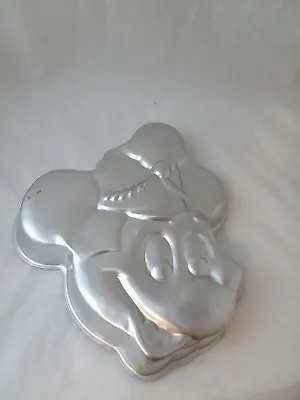 Wilton Cake Pan Mickey Mouse Face Head Band Leader Disney Vintage 515-302 • $9.99