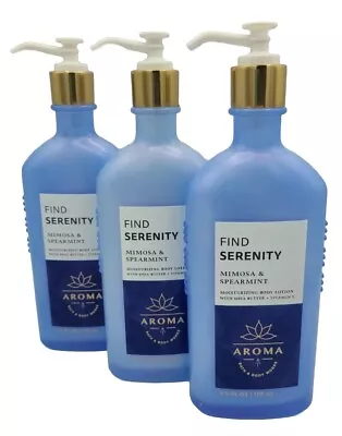 Bath & Body Works LOT 3 Mimosa & Spearmint Body Lotion 6.5oz Find Serenity Aroma • $42.99