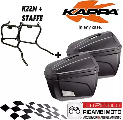 Bmw R 1200 Gs 2016 2018 Kappa Side Trunks K22n + Klr5108 Brackets • £267.49