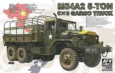 AFVClub US M54A2 5-Ton 6x6 Cargo Truck - Plastic Model Military Vehicle Kit • $63.06