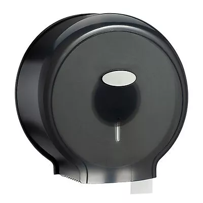 $28.59 • Buy (Transparent Black)Jumbo Toilet Paper Roll Dispenser Punch Free Waterproof Wa HG