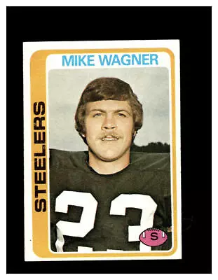 Pittsburgh Steelers Mike Wagner Topps Football Near Mint Or Better • $1