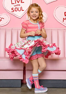 NWT Girls MATILDA JANE Lets Go Together  Take A Spin Dress Size 12 • $76.95