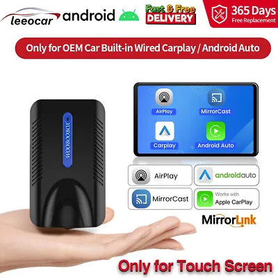 Wired Carplay To Wireless Carplay AI Box Adapter Car Video Multimedia • $50.59