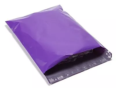 200 10x13 Purple Poly Mailers Shipping Envelopes Couture Boutique Bags  • $20.95