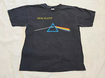 Vintage 1986 Pink Floyd Dark Side Of The Moon T-Shirt Size L Two Sided Anvil • $40