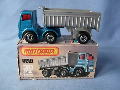 Matchbox Superfast MB30 Leyland Arctic Tipper Truck - Mint Boxed - 1980. • £4.99