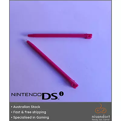 2x Nintendo DSi Stylus Pink 🕹 (TWL-004) - Free Postage - Aust Seller • $5.45