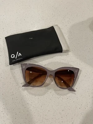 $22 • Buy QUAY Modern Love Sunglasses (coffee)