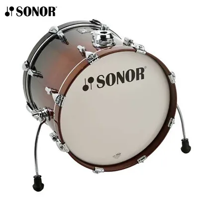 Sonor AQ2 Series 16  X 15  Maple Bass Drum Brown Fade Lacquer AQ2-1615-BDWM-BRF • $469