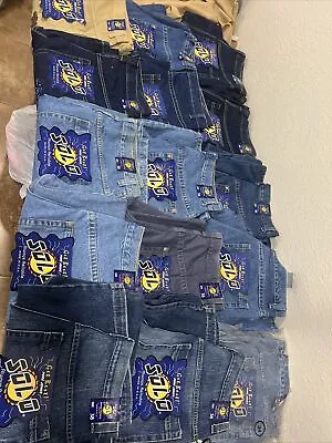 Vintage Solo Jeans Lot Of 15 Sizes 363438 Made In USA Authentic Denim • $1150