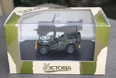 Jeep Willys Military 1945 Police Vitesse Victoria R003 1/43 Scale • $24.99