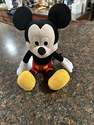 Plush Mickey Mouse Kohls Cares Disney Stuffed Animal 2009 13” Clubhouse • $13.99