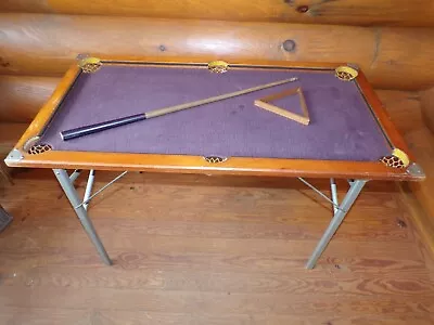 Vintage / Antique Brunswick Balke Collender Junior Pool Table Rare Billiards • $385