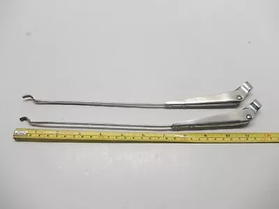 Vintage 12  Trico Shiny 1/8  Wrist Action Wiper Arm Pair #1 • $29.99