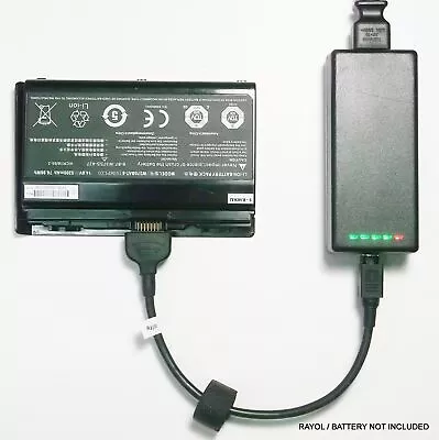 External Laptop Battery Charger For Clevo W350ET W370ET Sager NP6350 W370BAT-8 • £57.98