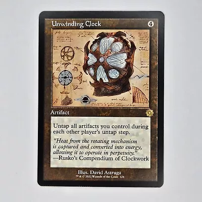 Crimped Schematic Unwinding Clock The Brothers' War Nm Mtg • $10.34