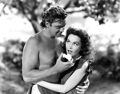 Johnny Weissmuller Maureen O'Sullivan In Tarzan Movie Picture Photo 4x6 • $8.50