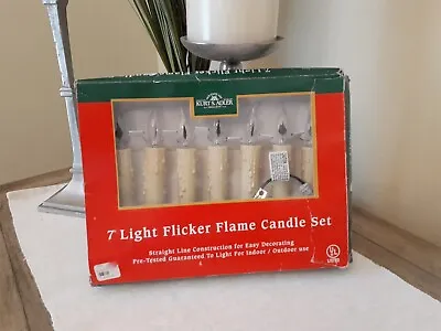 Vintage Kurt Adler 7-Light Flicker Flame Candle Light Tested • $17.99