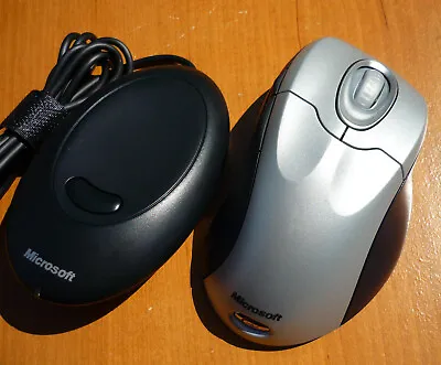 Microsoft Wireless Intellimouse Explorer 2.0 1007 Silver EXC COND CLEANED TESTED • $59.85
