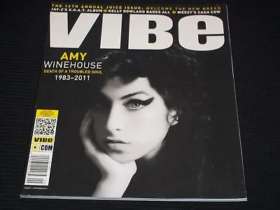 2011 September Vibe Magazine - Amy Winehouse 1983-2011 Front Cover - L 16942 • $22.49