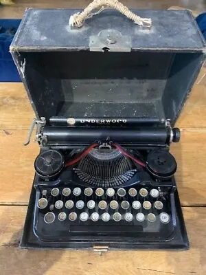 Vintage Underwood Standard Portable Typewriter • £90