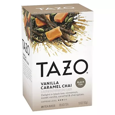 £5 • Buy Tazo Vanilla Caramel Chai - 20 Teabags