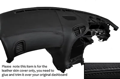 Black Stitch Dash Dashboard Leather Skin Cover Fits Mazda Rx7 Fd3s 1992-2002 • $917.37