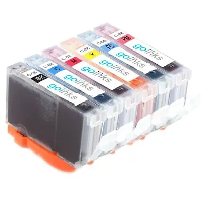 6 Ink Cartridges To Replace Canon CLI-8 (1 Sets) Compatible For Printers • £11.60